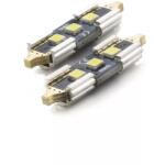 Carguard Set 2x becuri auto C5W 31mm LED SMD alb 12V 3W 350lm Canbus interior portbagaj Carguard (CAN135)
