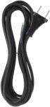 EMOS Cablu de alimentare EMOS S03050N 5m flexibil izolatie cauciuc neopren 2x1mm2 H05RN negru (S03050N)