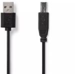 Nedis Cablu USB 2.0 Nedis USB-A tata - USB-B tata 2m (17297)