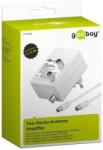 Goobay Amplificator semnal TV antena DVB-T DVB-T2 DVB-C 2x 15dB Goobay (67226)