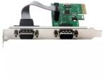  Card PCIE RS232 placa PCI-E la 2x RS232 SERIAL (17629)