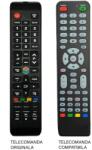  Telecomanda inlocuitoare compatibila pentru TV Nei Smart IR6121 00BF (74-1) (22673)