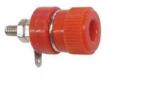 Velleman Banana 4mm mama pentu panou rosu Velleman (CM27R)