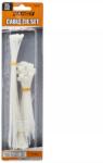 HANDY Coliere plastic albe 75buc Handy (05430TR)