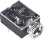 Changzhou Dahua Imp And Exp (group) Conector Jack 3.5 mm mama stereo 3 piste cu intrerupator montare pe panou placa VG01221 (VG01221)