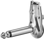 Goobay Mufa 6.35 mm mono Jack la 90 grade cu lipire metal zincat Goobay 11040 (11040) - balutatech