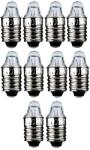 Goobay Set 10 becuri 3.7V 0.3A lentila lupa dulie cu filet E10 Goobay 9334-10 (9334-10)
