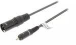 Sweex Cablu audio mono XLR 3 pini tata - RCA tata 1.5m gri Sweex (SWOP15205E15) - balutatech