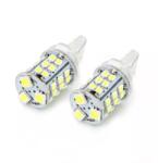Carguard Set 2 becuri LED auto 12V 4W 255lm T20 pentru lumina de zi CLD021 (18545)