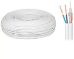 Elektrokabel Cablu coaxial RG58 75 ohm cupru cupru +2x0.5mm alimentare Elektrokabel (KAB0546)