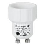 Somogyi Elektronic Adaptor soclu mama E14 - GU10 mufa tata max 60W HOME (E14/GU10)