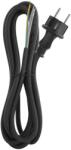 EMOS Cablu de alimentare EMOS S03230 nedetasabil flexibil izolatie cauciuc 3x1.5mm2 3m negru (23489)