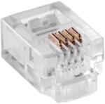 Cabletech Mufa telefon 6P4C RJ11 TEL0002.1 Cabletech (TEL0002.1) - balutatech
