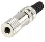 Lumberg Conector Jack stereo mama 3.5 mm metalic pentu cablu LUMBERG (LUM-KLK44) - balutatech