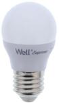 Well Bec LED G45 E27 7W 660lm 230V lumina rece 6500K Supreme Well LEDLC-G457E27-07-WL (20554)