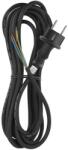 EMOS Cablu de alimentare EMOS S03150 nedetasabil flexibil izolatie cauciuc 3x1mm2 5m negru (S03150)