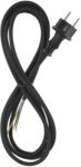 EMOS Cablu de alimentare EMOS S03130N flexibil izolatie cauciuc neopren 3x1mm2 H05RN 3m negru (23493)