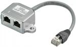 Goobay Distribuitor RJ45 la 2x RJ45 mama Goobay (68908) - balutatech