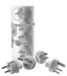 Allocacoc Set 4 adaptoare pentru P-CUBE-REV Allocacoc ADAPT-TRAVEL-03WE (Travel Plugs x4)
