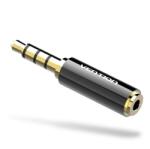 Vention Adaptor Jack 2.5 mm mama 4 pini - Jack 3.5 mm mufa tata 4 pini metal aurit VENTION BFBB0-DE (BFBB0)
