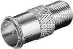 Goobay Adaptor F tata-F mama material din cupru Goobay (67311) - balutatech
