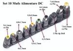  Set 10 mufe adaptoare alimentare DC (19821)
