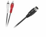 Cabletech Cablu 5 Din la 2x RCA 1.2m Cabletech (KPO2792-1.2) - balutatech