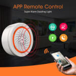 Tuya Sirena inteligenta de interior Tuya WiFi, aplicatie de mobil SmartLife @SmartWiz