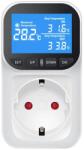 Tuya Priza inteligenta cu termostat, , control temperatura/temporizator, senzor de temperatura, alb @smartWIZ