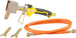 Strend Pro Lampă de lipit, Strend Pro, pentru gaz propan-butan, furtun 150 cm, aprindere piezo, reglaj al flăcării, mâner ergonomic, maximum 1300 °C