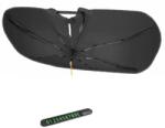 quandes Parasolar 360° Auto Pliabil, QUANDES®, QNDS-Q, potrivit pentru dimensiuni 145 x 79 cm, Rezistent UV, inclusiv suport numar telefon bord metal