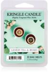Kringle Candle Lemon Tea & Roses ceară pentru aromatizator 64 g