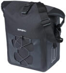 Basil egyoldalas táska Navigator Waterproof M Single Bag, Hook ON, 12-15 l, fekete