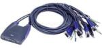 ATEN 4 portos KVM switch USB-vel és VGA csatlakozókkal CS64US-AT (CS64US-AT) (CS64US-AT)