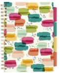 Pukka Pad Spirálfüzet, B5, vonalas, 100 lap, PUKKA PAD "Colour Wash Project Book", vegyes minta (PUP9032) - tutitinta