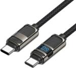 hoco. USB 2.0 Type C Összekötő Fekete 1.2m U146 (U146)