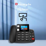 Onestyle Telefon analog Onestyle Opal, 2G, SIM pentru birou, negru (UNISOC SL8521E Dual Core)