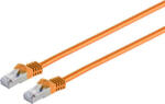 S-Conn Cablu patch Cat. 6a S/FTP cu cablu neecranat portocaliu 1, 0m (75511-O)
