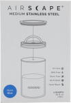 Airscape Accesorii cafetarie Airscape recipient arome otel inoxidabil mediu, albastru mat (AS2907)