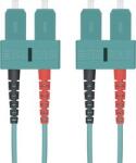 helos Cablu fibra optica helos Duplex OM3 aqua 7, 5m SC-SC 3, 0mm LSZH (115793)