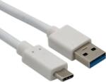 helos Cablu incarcare/date USB Type-C la USB-3.1 helos, 1 m alb (181543)