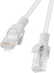 Lanberg Cablu Pathcord Lanberg RJ45, cat. 5e, UTP, 10m, Gri (pcu5-10cc-1000-s)