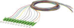 Metz Cablu fibra optica METZ CONNECT OpDAT Pigtail LC APC, OS2, 12 culori VPE 12 (150Q1JA0020E)