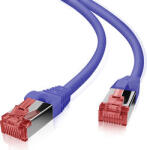 helos Cablu twisted pair CAT 6 helos mov 20m, cu conectori RJ45 si ecranare S/FTP, LSZH (191042)