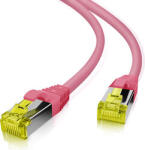 helos Cablu twisted pair Cat 6a magenta 7, 5m helos (118136)