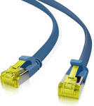 helos Cablu twisted pair CAT 6 helos Patchkabel Cat 6a Ultraflach U/FTP RJ45 albastru 5m (205241)