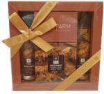 Bodyfarm Set Cocoa Cookies - Gel de duș, Lapte de corp și Săpun, 2 x 50 ml + 110 g