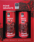 Bodyfarm Set Pomegranate - Gel de duș și Lapte de corp, 2 x 250 ml