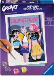 Ravensburger Set de pictură după numere Ravensburger CreArt - KPop Demon Hunters: Huntr/x (12002276)