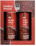 Bodyfarm Set Sandalwood - Gel de duș și Lapte de corp, 2 x 250 ml
